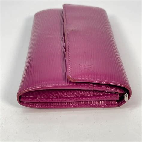 louis vuitton purple wallet|authentic Louis Vuitton wallet.